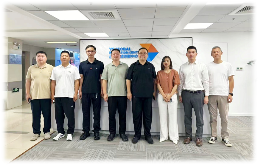 云南省文山市委常委、副市长徐栋一行莅临太阳GG娱乐全球创新中心调研走访